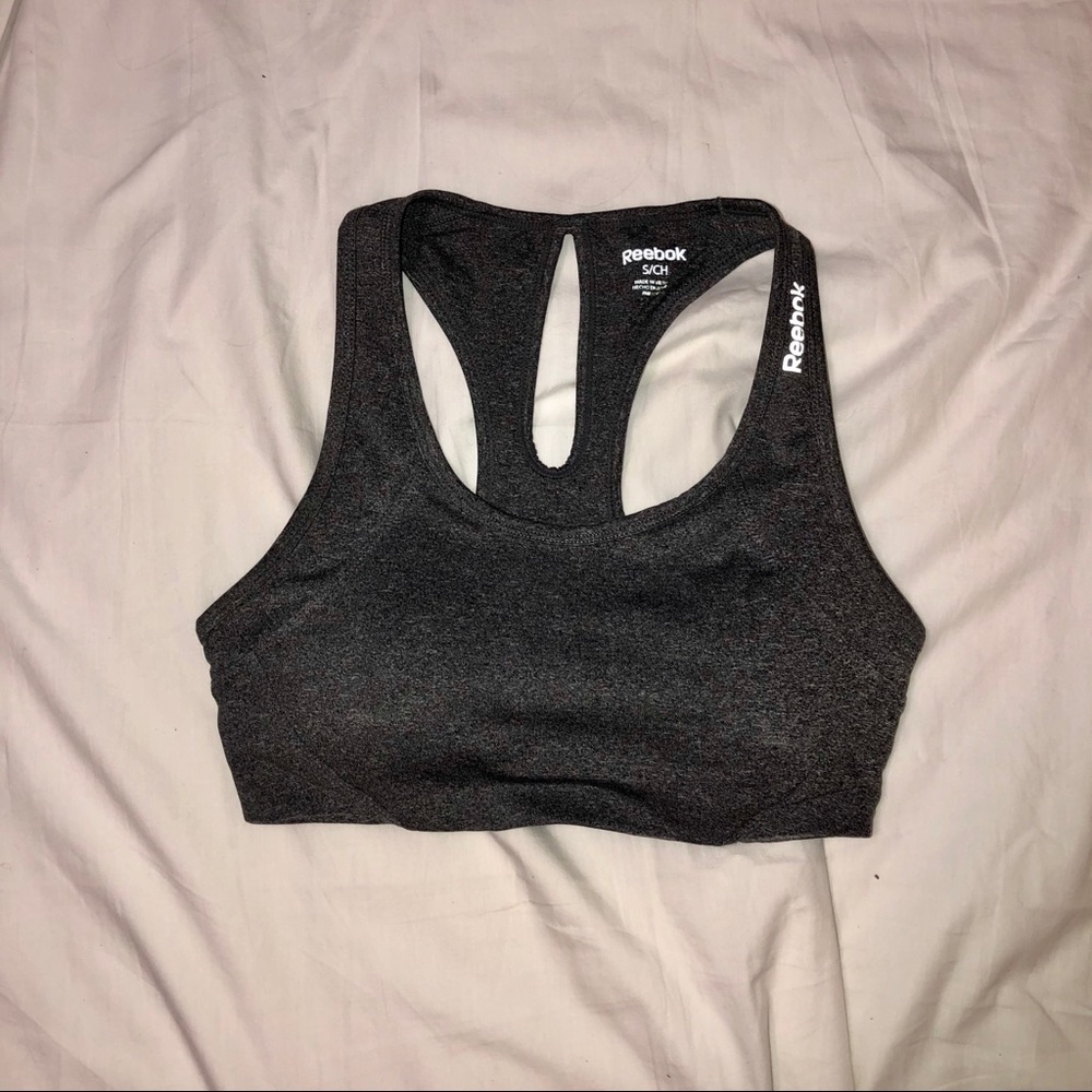 🌷REEBOK Gray Padded Sports Bra